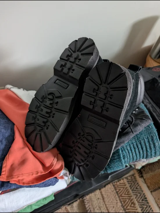 Men's 8 Black Leather Steel Toe Lace-Up Work Boots ASTM compliant Brahma - Picture 2 of 5